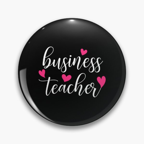 Item preview, Love Hearts Business Teacher designed and sold by NestaReign.