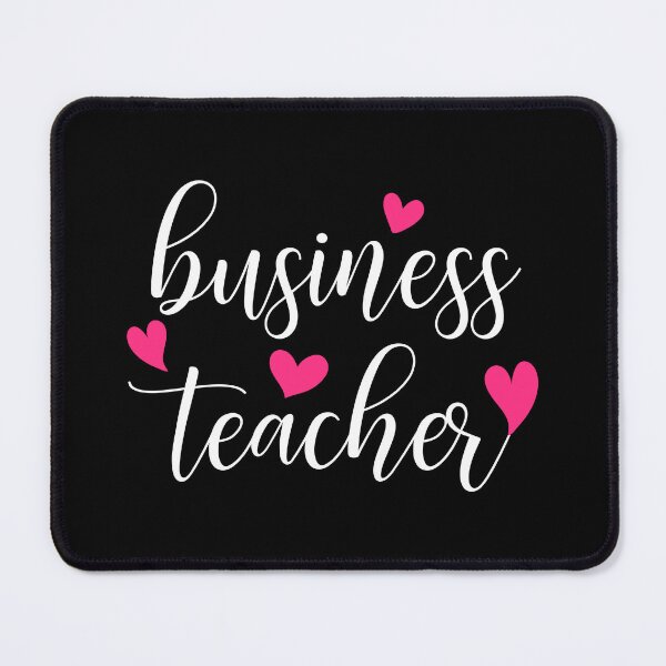 Item preview, Love Hearts Business Teacher designed and sold by NestaReign.
