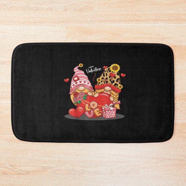 Item preview, Happy Valentines Day Gnomes with Leopard Sunflower Valentine T-Shirt designed and sold by Baron-Hagen.