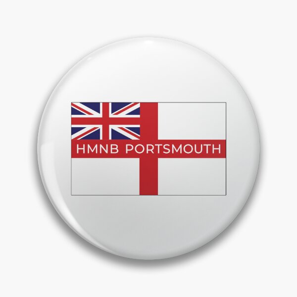 Item preview, HMNB Portsmouth On British White Ensign - British Navy Shore Base designed and sold by Stuart Jones.
