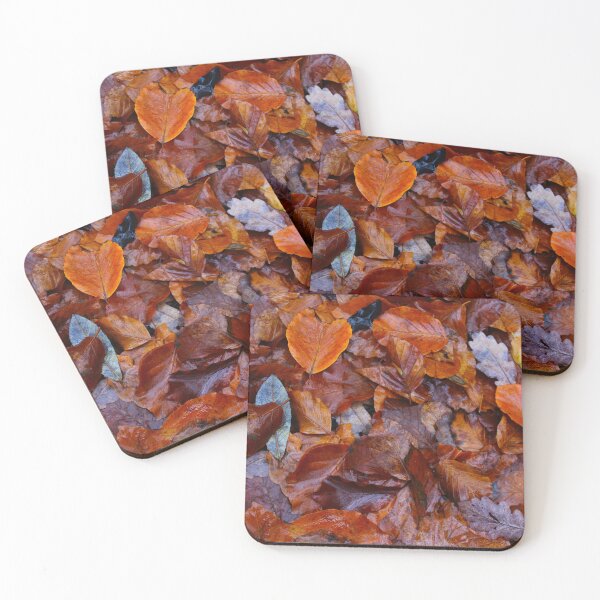 Item preview, Woodland Floor Wet Foliage Buncrana Donegal Autumnal designed and sold by eddiebarronshop.