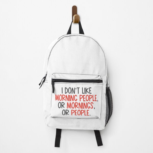Item preview, I dont like morning people designed and sold by designdroplet.