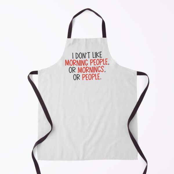 Item preview, I dont like morning people designed and sold by designdroplet.