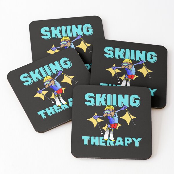 Item preview,  SKIING THERAPY designed and sold by starfishstuff.