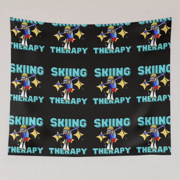 Item preview,  SKIING THERAPY designed and sold by starfishstuff.