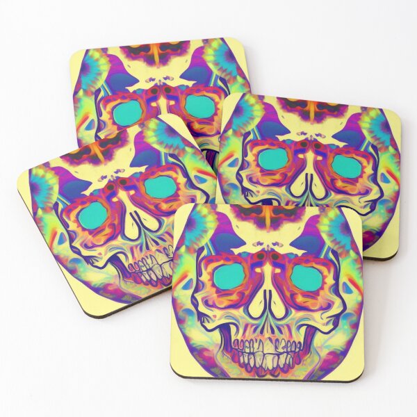 Item preview, Yellow taint skull designed and sold by BiTdeH.