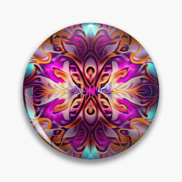 Artikelvorschau, Cool Dreamy Elegant Vivid Transitional Pattern Digital Painting entworfen und verkauft von CodeAndColors.