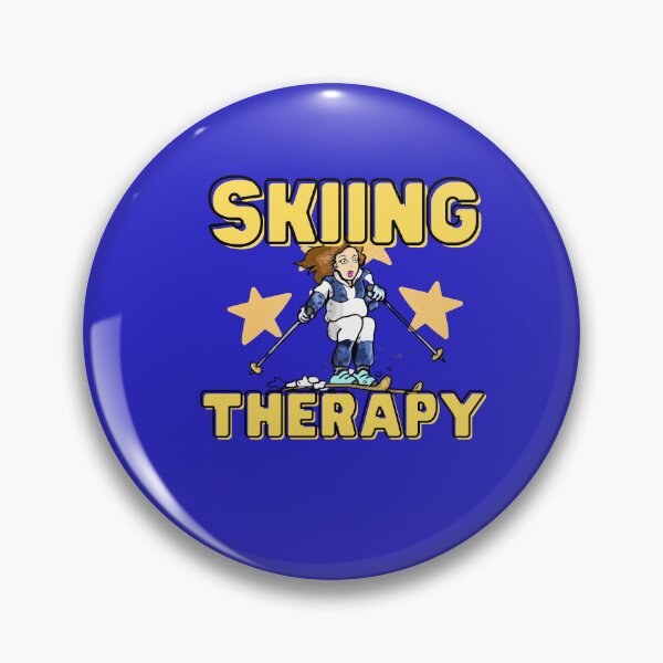 Item preview, SKIING THERAPY designed and sold by starfishstuff.