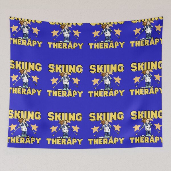 Item preview, SKIING THERAPY designed and sold by starfishstuff.