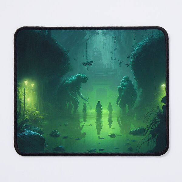 Item preview, Alien Swamp Temple designed and sold by NextGenMerch.