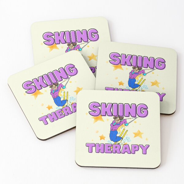 Item preview, Vintage Ski Fan Skiing Cool Vacation Skier designed and sold by starfishstuff.