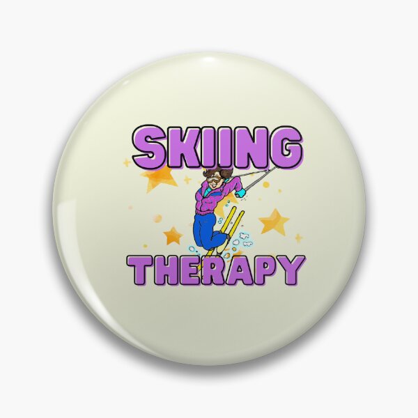 Item preview, Vintage Ski Fan Skiing Cool Vacation Skier designed and sold by starfishstuff.