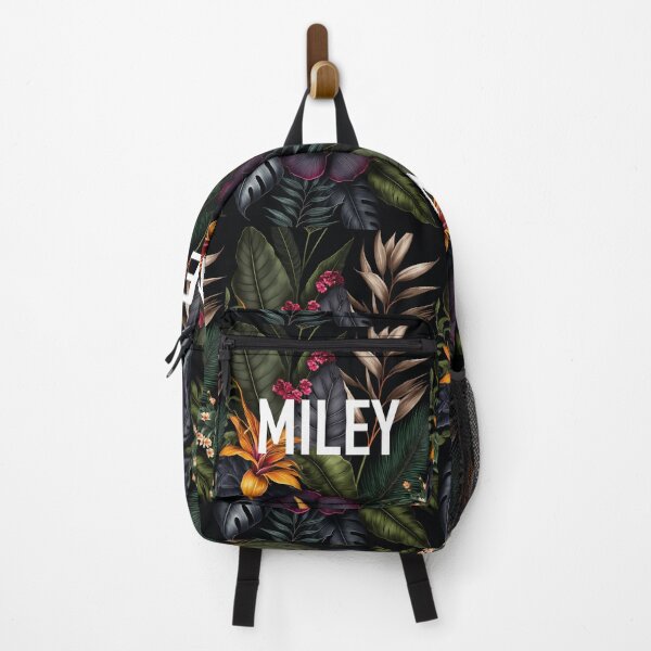 Item preview, The word Miley on a dimmed  flowers background designed and sold by Simone Davino.