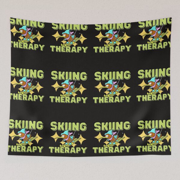 Item preview, SKIING THERAPY designed and sold by starfishstuff.