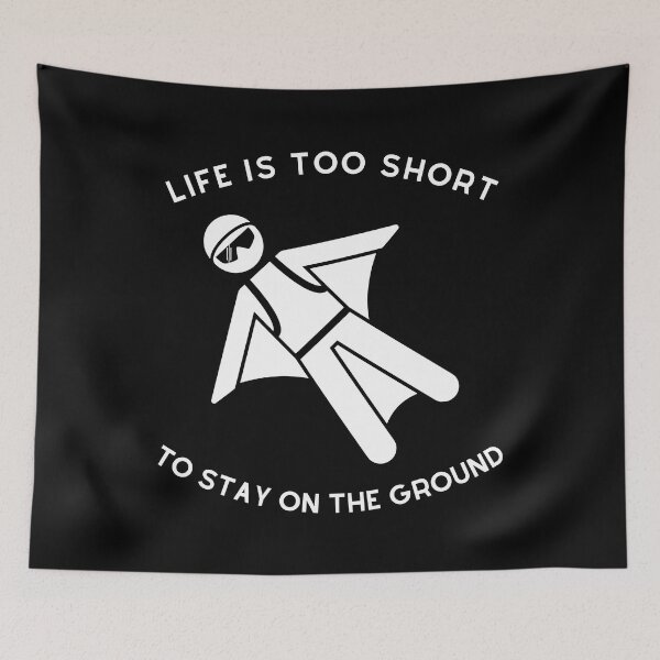 Item preview, Life Is Too Short To Stay On The Ground designed and sold by Fentier.