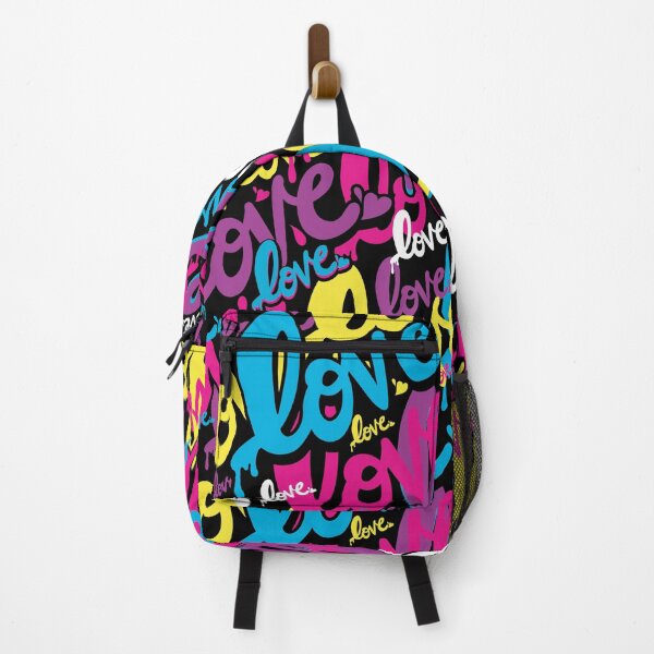 Item preview, CMYK Love Graffiti for Valentine's Day designed and sold by Steph Calvert Art.