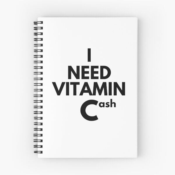 Item preview, I Need Vitamin Cash designed and sold by 5thseason-shop.