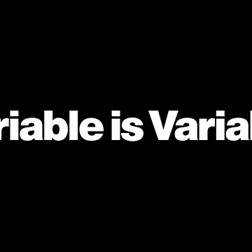 Artwork thumbnail, variable is variable - funny python by codefree