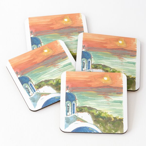 Item preview, Greece Adventures - Santorini Sunset designed and sold by Carolyn Webster.
