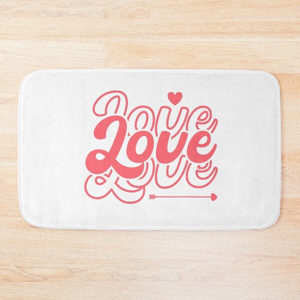 Item preview, Love cute valentine day typography design gift  designed and sold by Yarafantasyart.