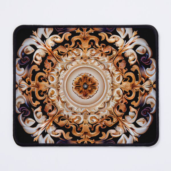 Item preview, Energetic Baroque Elegant Circular Transitional Pattern Digital Painting designed and sold by CodeAndColors.