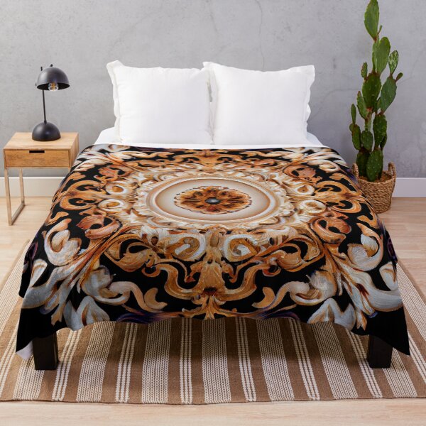 Item preview, Energetic Baroque Elegant Circular Transitional Pattern Digital Painting designed and sold by CodeAndColors.