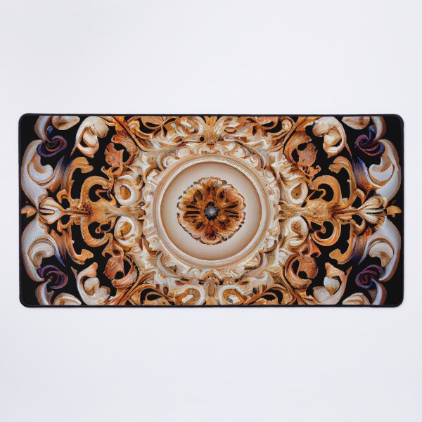 Item preview, Energetic Baroque Elegant Circular Transitional Pattern Digital Painting designed and sold by CodeAndColors.