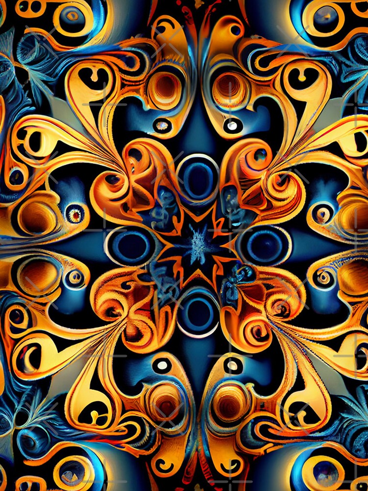 Imagen 4 de 4, Funda de iPhone con la obra Cool Dreamy Elegant Vivid Transitional Pattern Digital Painting, diseñada y vendida por CodeAndColors.