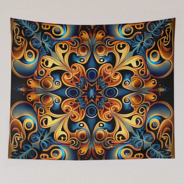 Item preview, Cool Dreamy Elegant Vivid Transitional Pattern Digital Painting designed and sold by CodeAndColors.