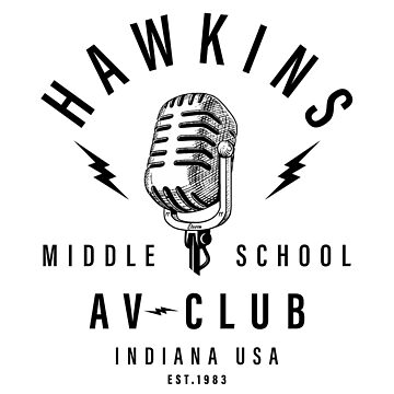 Artwork thumbnail, Hawkins Middle School AV Club by Candywrap Studio