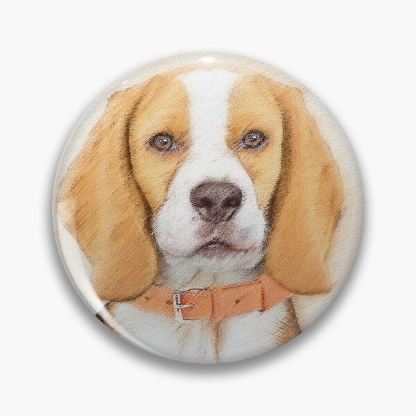 Item preview, Beagle Painting - Cute Original Dog Art designed and sold by alpendesigns.