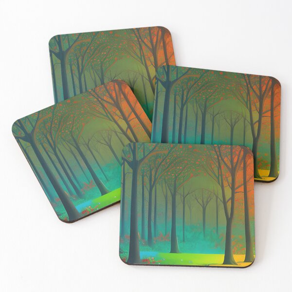 Item preview, Radiant Sunlight in a Colorful Forest designed and sold by brandway.