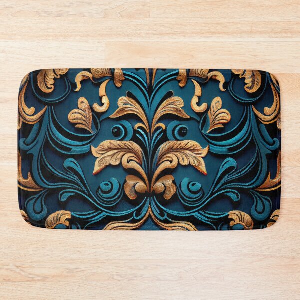 Item preview, Baroque Classic Organic Asian Pattern Digital Painting designed and sold by CodeAndColors.