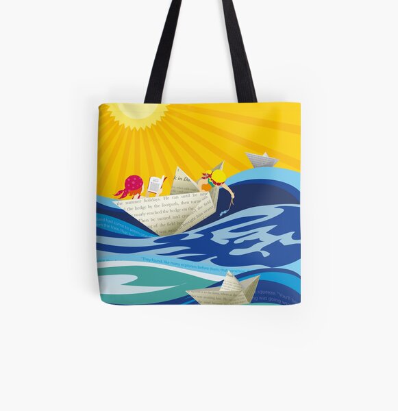 Summer Stories All Over Print Tote Bag