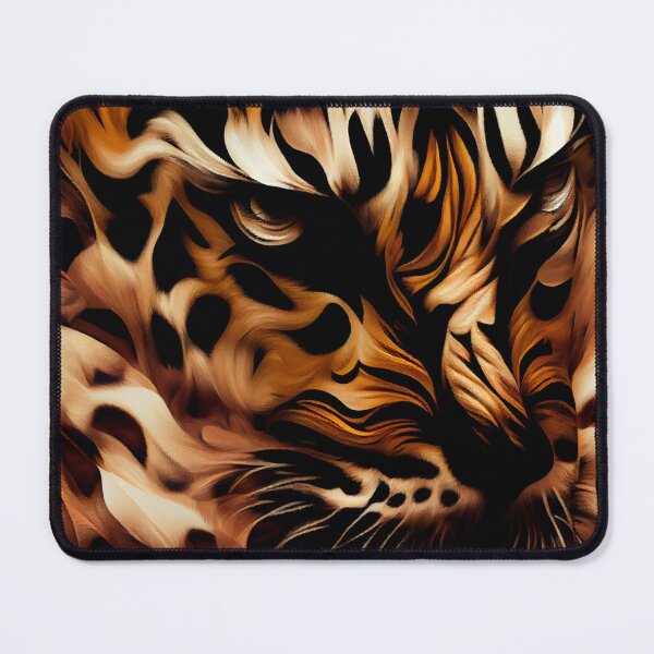 Item preview, Furry Formal Elegant Impressionist Intense Animal Pattern Digital Painting designed and sold by CodeAndColors.