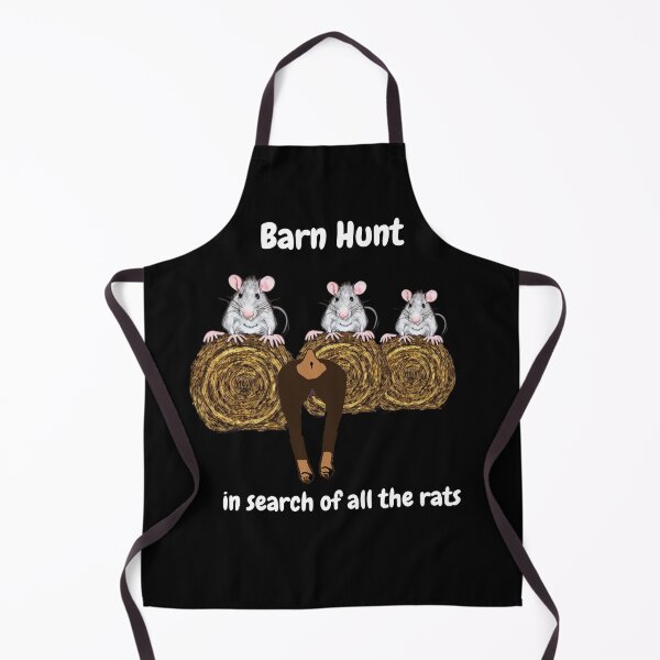 Item preview, Funny Barn Hunt - in search of all the rats with a tan/rust colored Doberman  designed and sold by Just4doglovers.