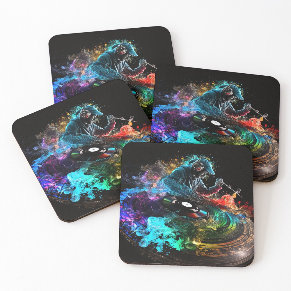 Item preview, Coasters (Set of 4) designed and sold by Frocentric.