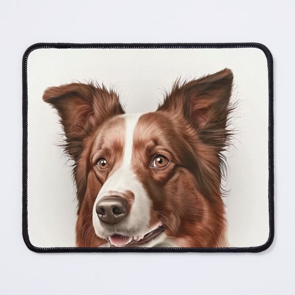 Item preview, Red Merle Border Collie Dog  designed and sold by DigitalRiggs.
