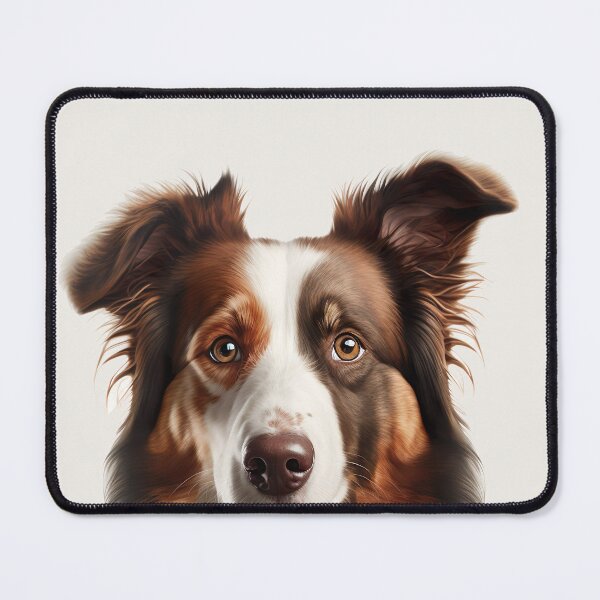 Item preview, Red Merle Border Collie Dog  designed and sold by DigitalRiggs.