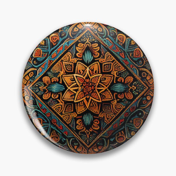 Artikelvorschau, Exotic Traditional Pattern Digital Painting entworfen und verkauft von CodeAndColors.