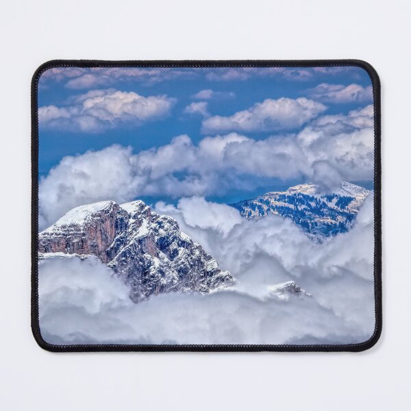 Item preview, Cotton Wool Clouds & Mountains designed and sold by Viv Thompson Photography .
