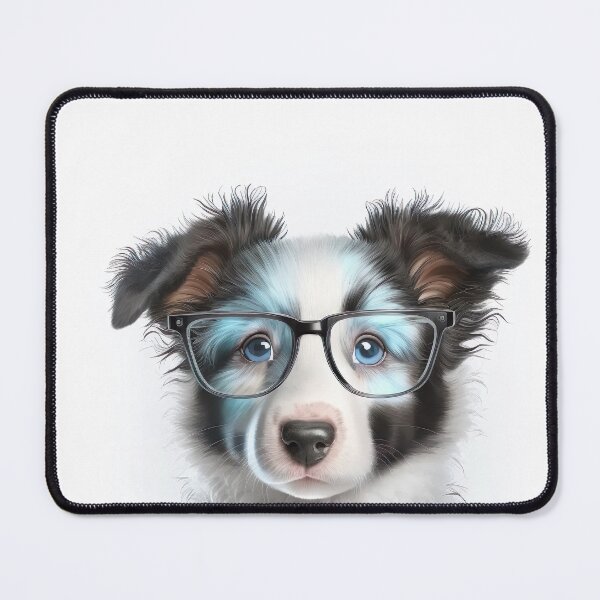 Item preview, Blue Merle Border Collie Puppy designed and sold by DigitalRiggs.