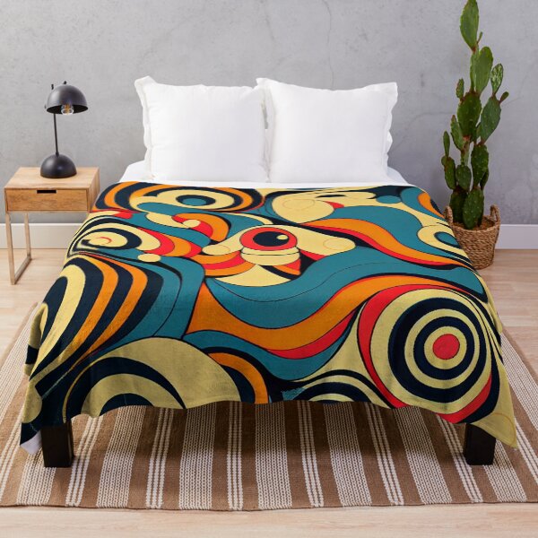 Artikelvorschau, Artistic Calming Cartoon Soft Intense Minimalist Pattern Digital Painting entworfen und verkauft von CodeAndColors.
