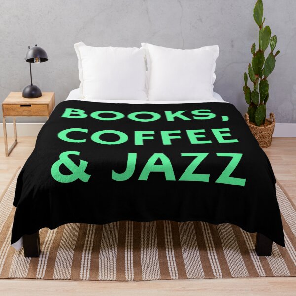 Item preview, Books coffee and Jazz  designed and sold by Inspirationmotivation.