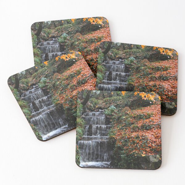 Item preview, Autumnal Water Course Buncrana Donegal Ireland Rainy designed and sold by eddiebarronshop.