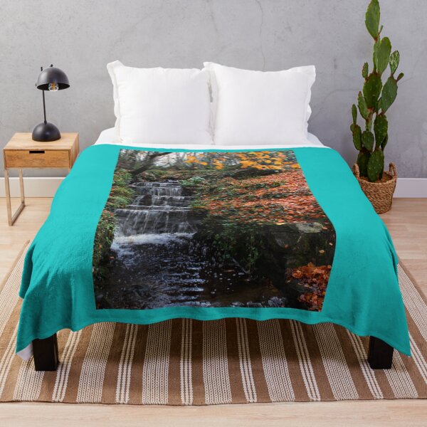 Item preview, Autumnal Water Course Buncrana Donegal Ireland Rainy designed and sold by eddiebarronshop.