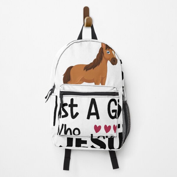 Item preview, Just A Girl Who Loves Jesus And Horses -  Fun Horse designed and sold by elisarasada.