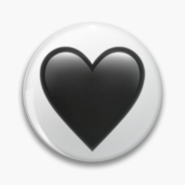 Item preview, Black Heart - iPhone iOS Apple Emoji designed and sold by KaomojiKitchen.
