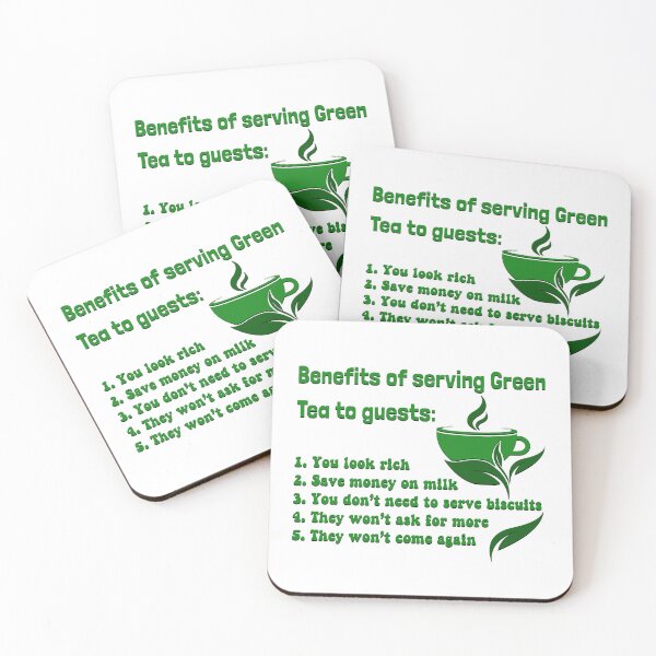 Item preview, Funny Green Tea Design designed and sold by Salukeart.