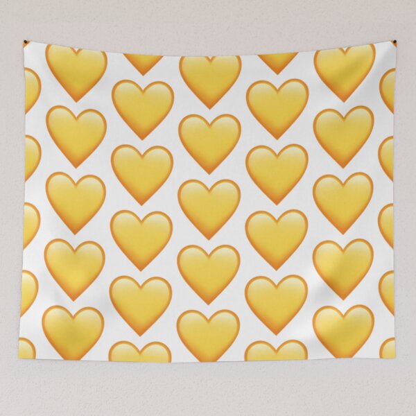 Item preview, Yellow Heart - iPhone iOS Apple Emoji designed and sold by KaomojiKitchen.